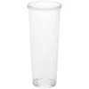 American Metalcraft 24 Oz. Reusable Clear Plastic Tumbler With Lid PTL24