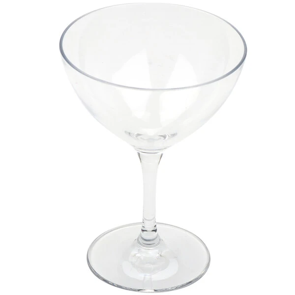 GET Enterprises GET Social Club 6 Oz. Tritan Plastic Martini Glass - 24/Case 2 GET Enterprises GET Social Club 6 Oz. Tritan Plastic Martini Glass - 24/Case - Image 2