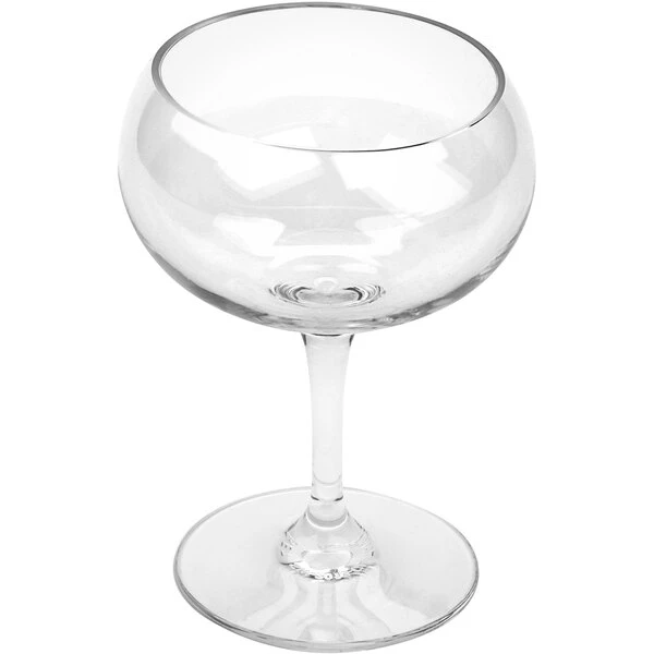 GET Enterprises GET Social Club 8 Oz. Tritan Plastic Coupe Glass - 24/Case - Image 2