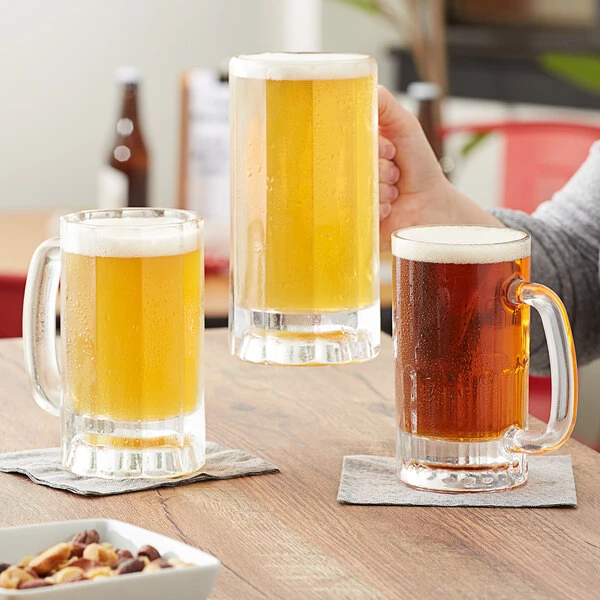 Acopa 13 Oz. Beer Mug - 12/Case - Image 3
