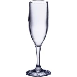 Choice 5.5 Oz. SAN Plastic Champagne Flute 4 Choice 5.5 Oz. SAN Plastic Champagne Flute -Acopa shop 2267685