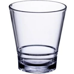 Choice 9 Oz. SAN Plastic Stackable Rocks / Old Fashioned Glass - 24/Case 5 Choice 9 Oz. SAN Plastic Stackable Rocks / Old Fashioned Glass - 24/Case -Acopa shop 2267690