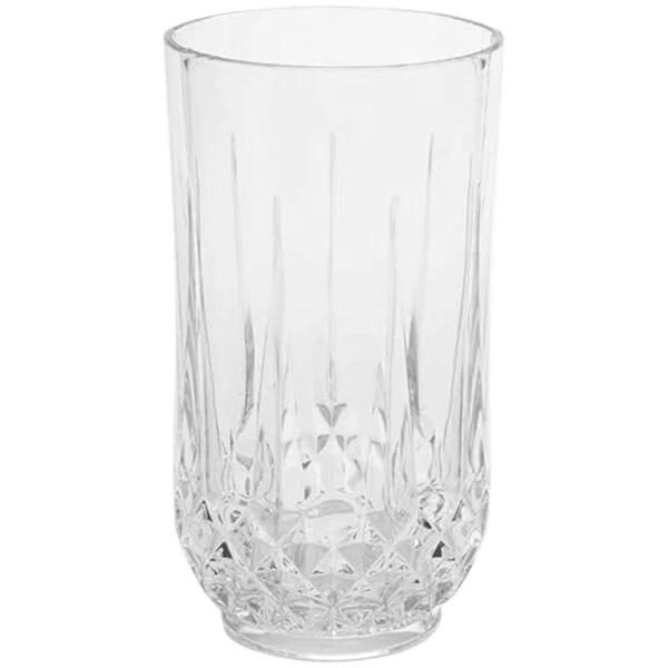 American Metalcraft Hadley Collection 19 Oz. Tritan Plastic Highball Glass - 12/Case