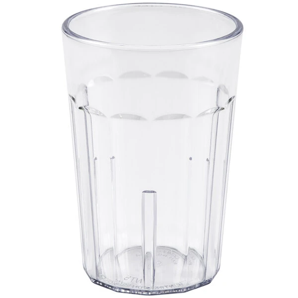 Cambro NT5152 Newport 6.4 Oz. Clear Customizable SAN Plastic Tumbler - 36/Case 2 Cambro NT5152 Newport 6.4 Oz. Clear Customizable SAN Plastic Tumbler - 36/Case - Image 2