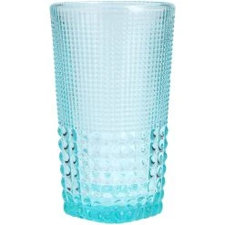 Fortessa Tableware Solutions Fortessa Malcolm 15 Oz. Pool Blue Beverage Glass - 24/Case