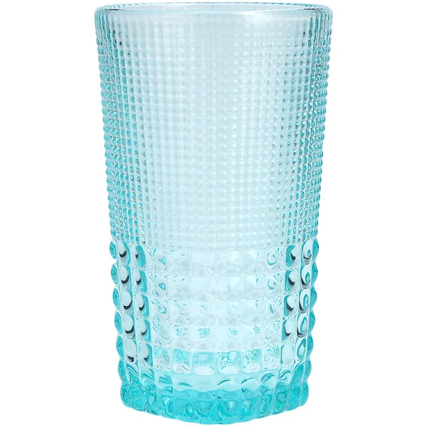 Fortessa Tableware Solutions Fortessa Malcolm 15 Oz. Pool Blue Beverage Glass - 24/Case 1 Fortessa Tableware Solutions Fortessa Malcolm 15 Oz. Pool Blue Beverage Glass - 24/Case
