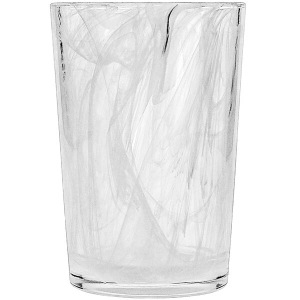 Fortessa Tableware Solutions Fortessa Swirl 14 Oz. White Beverage Glass - 6/Case 1 Fortessa Tableware Solutions Fortessa Swirl 14 Oz. White Beverage Glass - 6/Case