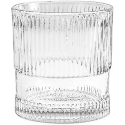 Fortessa Tableware Solutions Fortessa NoHo 9.85 Oz. Clear Rocks / Double Old Fashioned Glass - 4/Case