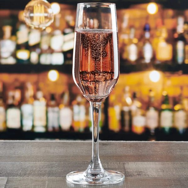 Anchor Hocking Florentine II 6.5 Oz. Flute Glass - 24/Case 2 Anchor Hocking Florentine II 6.5 Oz. Flute Glass - 24/Case - Image 2