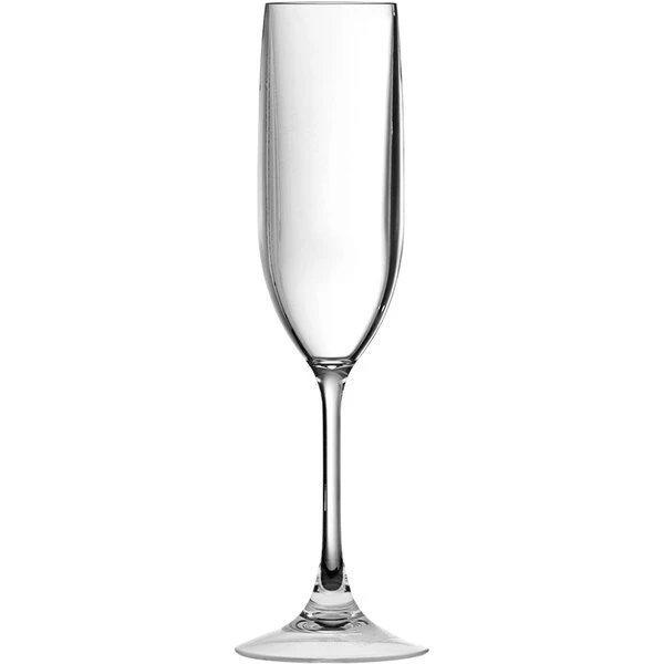 Fortessa Tableware Solutions Fortessa Outside 5 Oz. Tritan Plastic Flute Glass - 24/Case 1 Fortessa Tableware Solutions Fortessa Outside 5 Oz. Tritan Plastic Flute Glass - 24/Case