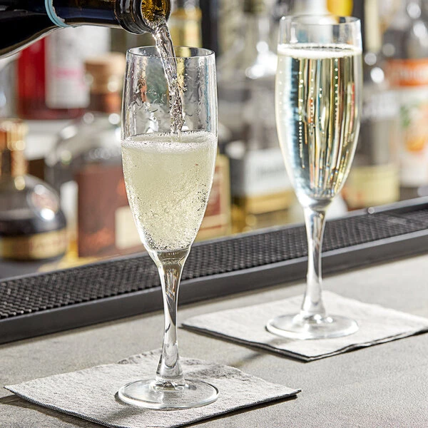 Arcoroc P8793 Romeo 5.75 Oz. Customizable Champagne Flute Glass By Arc Cardinal - 12/Case 1 Arcoroc P8793 Romeo 5.75 Oz. Customizable Champagne Flute Glass By Arc Cardinal - 12/Case