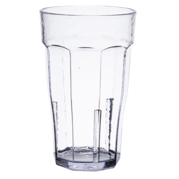 Cambro LT12152 Laguna 12 Oz. Clear Customizable SAN Plastic Tumbler - 36/Case 2 Cambro LT12152 Laguna 12 Oz. Clear Customizable SAN Plastic Tumbler - 36/Case - Image 2