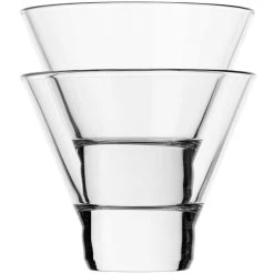 Libbey 9 Oz. Boost Stackable Stemless Martini Glass - 12/Case 3 Libbey 9 Oz. Boost Stackable Stemless Martini Glass - 12/Case -Acopa shop 2346922