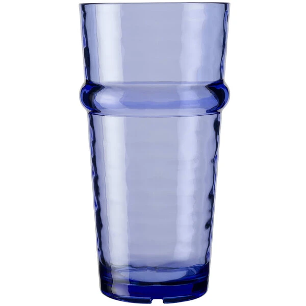 Libbey Infinium Wake 12 Oz. Tidal Blue Tritan Plastic Stackable Beverage Glass - 12/Case 1 Libbey Infinium Wake 12 Oz. Tidal Blue Tritan Plastic Stackable Beverage Glass - 12/Case