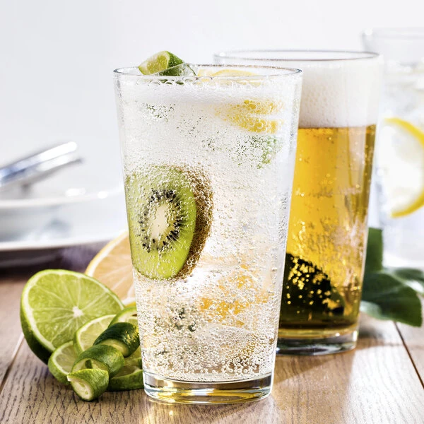 Fortessa Tableware Solutions Fortessa Basics Barca 16.5 Oz. Mixing Glass / Pint Glass - 12/Case - Image 2