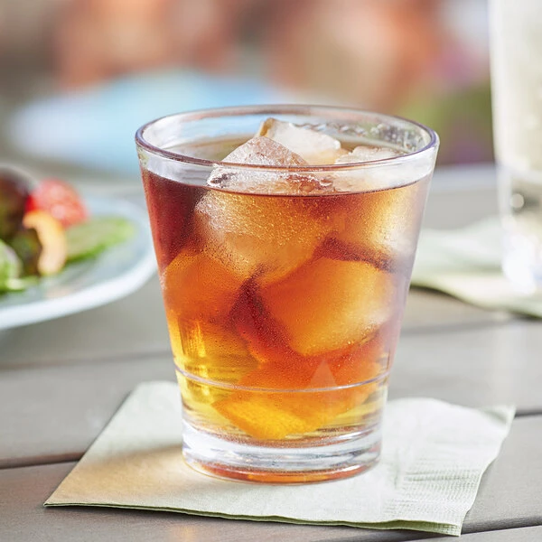 Choice 12 Oz. SAN Plastic Stackable Double Rocks / Old Fashioned Glass 1 Choice 12 Oz. SAN Plastic Stackable Double Rocks / Old Fashioned Glass