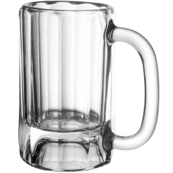 Libbey 5019 10 Oz. Paneled Beer Mug - 12/Case 2 Libbey 5019 10 Oz. Paneled Beer Mug - 12/Case - Image 2