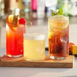 Acopa Thumbprint 10.25 Oz. Highball Glass - 12/Case -Acopa shop 2434132