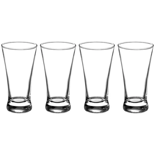 Acopa 5.5 Oz. Flared Pilsner Beer Tasting Glass - 4/Pack - Image 2