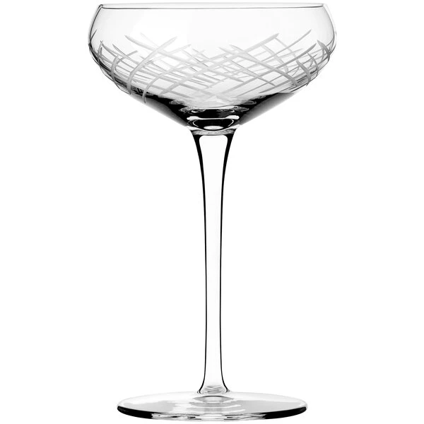 Master's Reserve Renewal 9 Oz. Crosshatch Coupe Glass - 12/Case 1 Master's Reserve Renewal 9 Oz. Crosshatch Coupe Glass - 12/Case