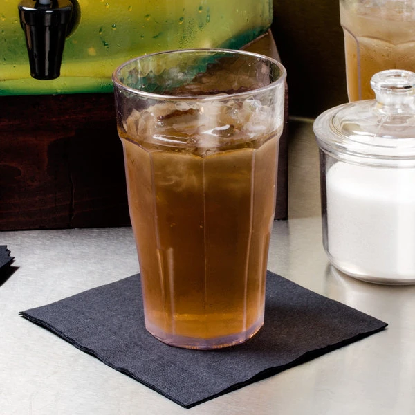 Cambro LT12152 Laguna 12 Oz. Clear Customizable SAN Plastic Tumbler - 36/Case 1 Cambro LT12152 Laguna 12 Oz. Clear Customizable SAN Plastic Tumbler - 36/Case