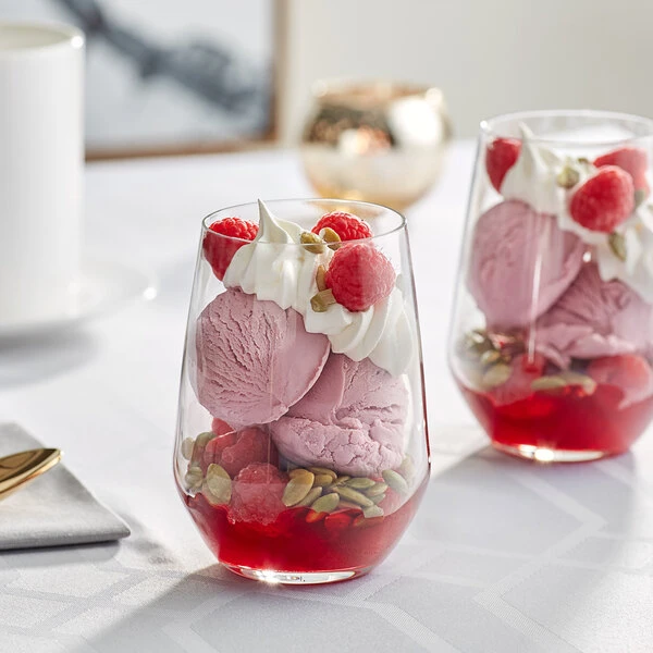 Acopa Radiance 12 Oz. Tall Stemless Wine Glass - 12/Case 3 Acopa Radiance 12 Oz. Tall Stemless Wine Glass - 12/Case - Image 3