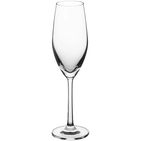 Acopa Elevation 6.5 Oz. Flute Glass - 12/Case 2 Acopa Elevation 6.5 Oz. Flute Glass - 12/Case - Image 2