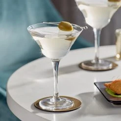 Acopa Deco 9 Oz. Martini Glass - 6/Box