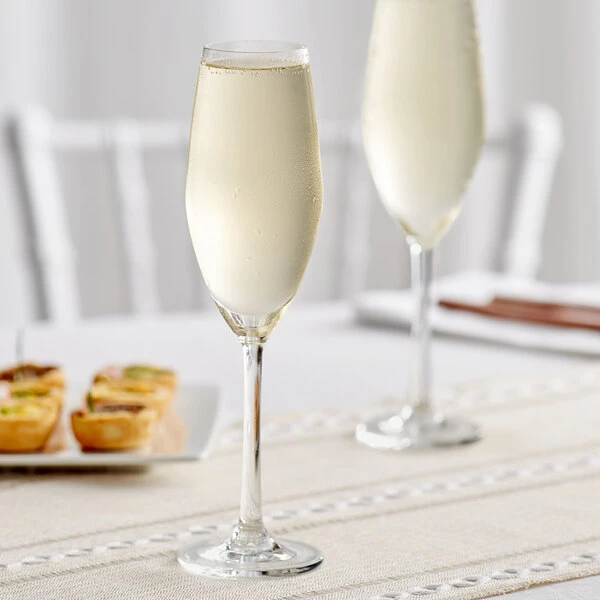 Acopa Elevation 6.5 Oz. Flute Glass - 12/Case 1 Acopa Elevation 6.5 Oz. Flute Glass - 12/Case