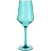 Fortessa Tableware Solutions Fortessa Sole 13 Oz. Aqua Sky Tritan Plastic White Wine Glass - 12/Case