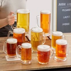 Acopa 19.25 Oz. Dimple Beer Mug - 12/Case -Acopa shop 2473995