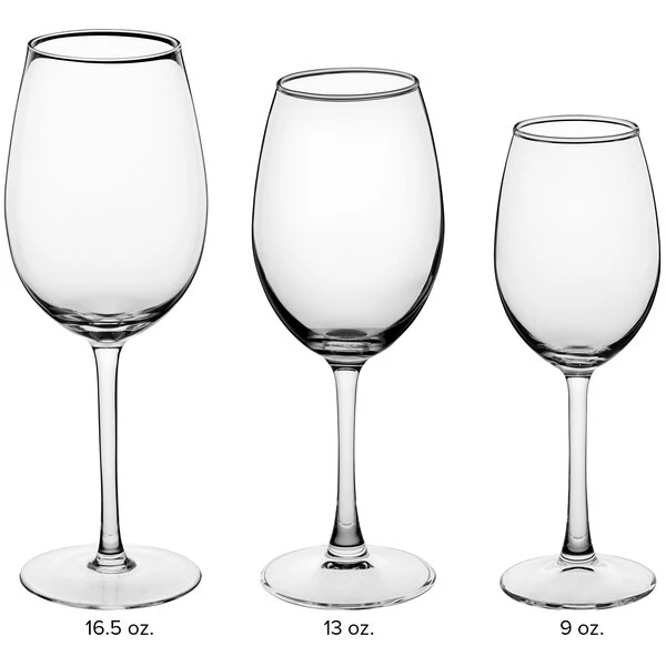 Acopa Select Blanc 13 Oz. Wine Glass - 12/Case 4 Acopa Select Blanc 13 Oz. Wine Glass - 12/Case - Image 4