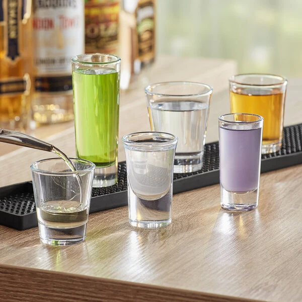 Acopa 3 Oz. Shot Glass / Espresso Glass - 12/Case 5 Acopa 3 Oz. Shot Glass / Espresso Glass - 12/Case - Image 5