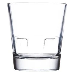 Libbey 15962 Optiva 10 Oz. Customizable Stackable Rocks / Old Fashioned Glass - 12/Case