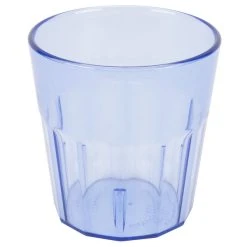 Cambro NT9401 Newport 9.3 Oz. Slate Blue Customizable SAN Plastic Tumbler - 36/Case