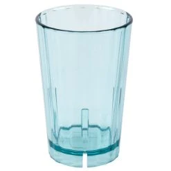 Cambro HT5CW196 Camwear Huntington 5 Oz. Azure Blue Customizable Polycarbonate Tumbler - 36/Case 3 Cambro HT5CW196 Camwear Huntington 5 Oz. Azure Blue Customizable Polycarbonate Tumbler - 36/Case -Acopa shop 369096