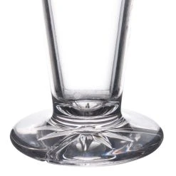 Thunder Group PLTHPS013C 13 Oz. Plastic Footed Pilsner Glass -Acopa shop 382633
