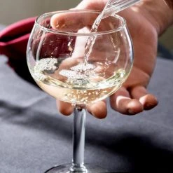 Libbey 8415 Citation Gourmet 13.75 Oz. Customizable Round Wine Glass - 12/Case -Acopa shop 553847