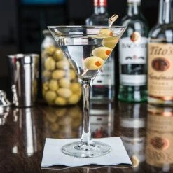 Arcoroc 00213 Excalibur 10 Oz. Customizable Martini Glass By Arc Cardinal - 12/Case