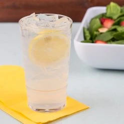 GET Enterprises GET SW-1512-CL Orbis 12 Oz. Clear Customizable SAN Plastic Tumbler - 24/Case -Acopa shop 683914