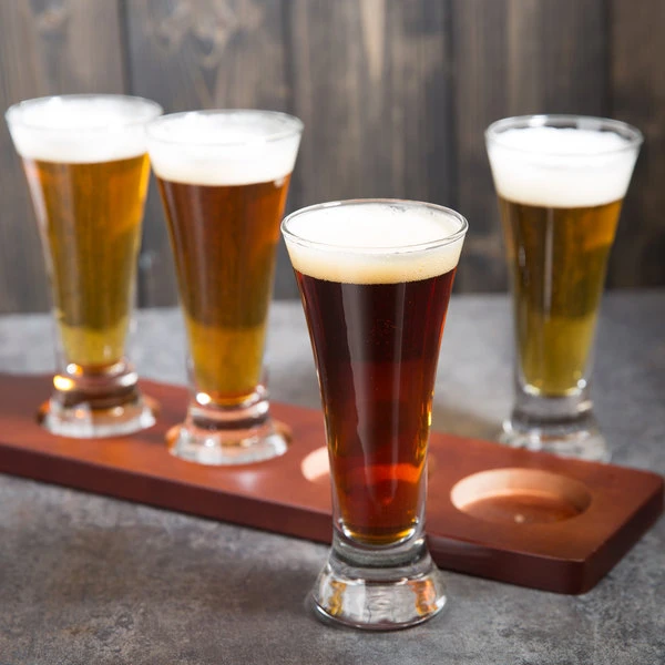 Libbey 1241HT Flare 4.75 Oz. Pilsner Beer Tasting Glass - 4/Pack 3 Libbey 1241HT Flare 4.75 Oz. Pilsner Beer Tasting Glass - 4/Pack - Image 3