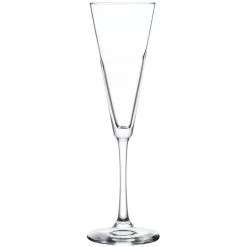 Libbey 7552 Vina 6.5 Oz. Customizable Trumpet Flute Glass - 12/Case -Acopa shop 695307