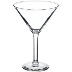 Libbey 8480 Grande Collection 10 Oz. Customizable Salud Grande Martini Glass - 12/Case -Acopa shop 707896