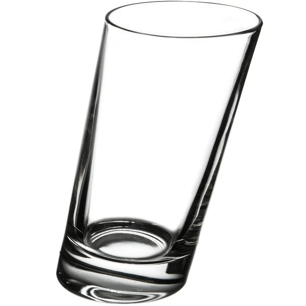 Libbey 11007021 Pisa 12.25 Oz. Customizable Slanted Beverage Glass - 12/Case - Image 3
