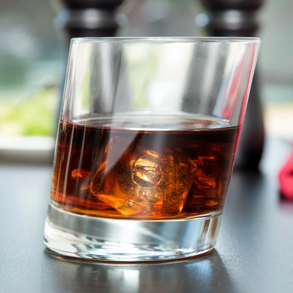 Libbey 11006821 Pisa 11.75 Oz. Customizable Slanted Rocks / Double Old Fashioned Glass - 12/Case 1 Libbey 11006821 Pisa 11.75 Oz. Customizable Slanted Rocks / Double Old Fashioned Glass - 12/Case