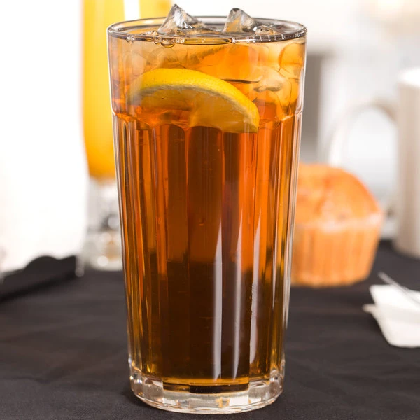 Libbey 15643 20 Oz. Rim Tempered Paneled Cooler Glass - 24/Case 1 Libbey 15643 20 Oz. Rim Tempered Paneled Cooler Glass - 24/Case
