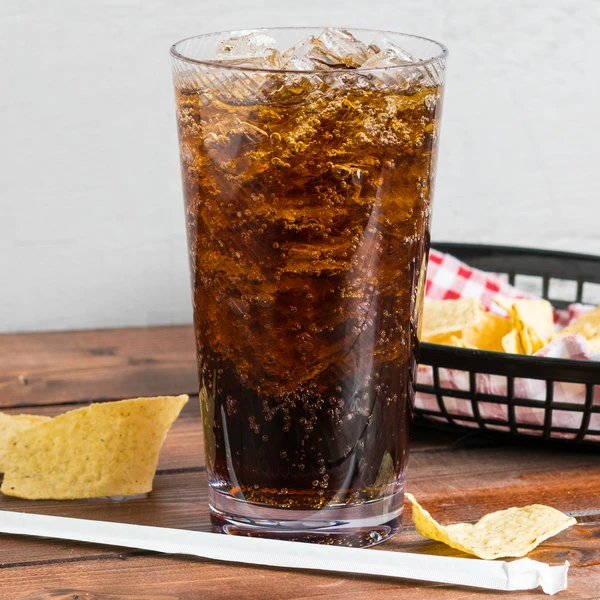 GET Enterprises GET 4420-CL Luxury 20 Oz. Clear Customizable Tritan Plastic Tumbler - 24/Case 1 GET Enterprises GET 4420-CL Luxury 20 Oz. Clear Customizable Tritan Plastic Tumbler - 24/Case