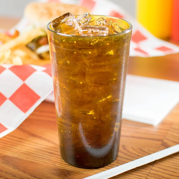 Carlisle 521213 Stackable 12 Oz. Amber SAN Plastic Tumbler - 72/Case 1 Carlisle 521213 Stackable 12 Oz. Amber SAN Plastic Tumbler - 72/Case