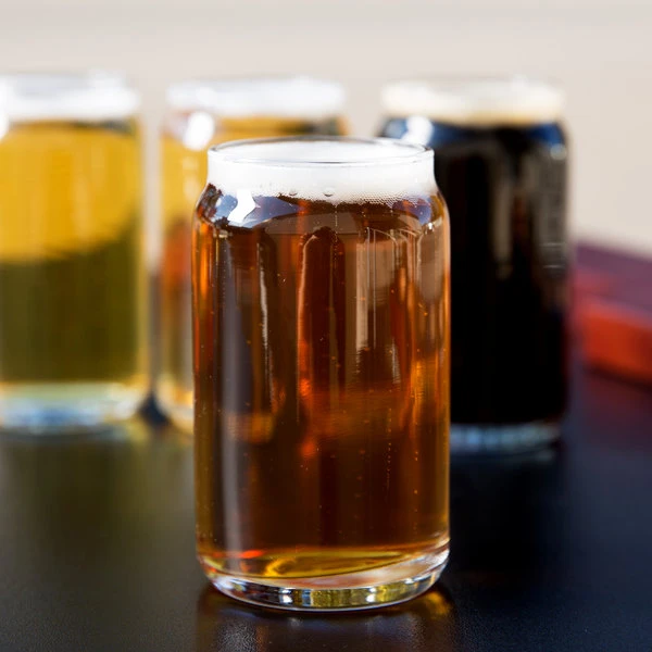 Libbey 265 5 Oz. Glass Can Tasting Glass - 4/Pack 3 Libbey 265 5 Oz. Glass Can Tasting Glass - 4/Pack - Image 3