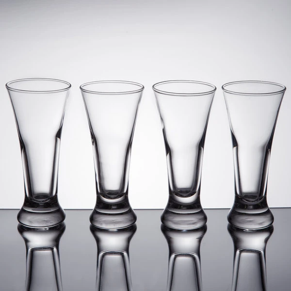 Libbey 1241HT Flare 4.75 Oz. Pilsner Beer Tasting Glass - 4/Pack 2 Libbey 1241HT Flare 4.75 Oz. Pilsner Beer Tasting Glass - 4/Pack - Image 2